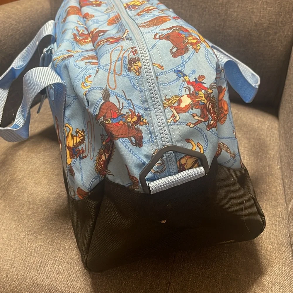 Wildkin Overnight Duffel Bag- Cowboy Bucking Bronco